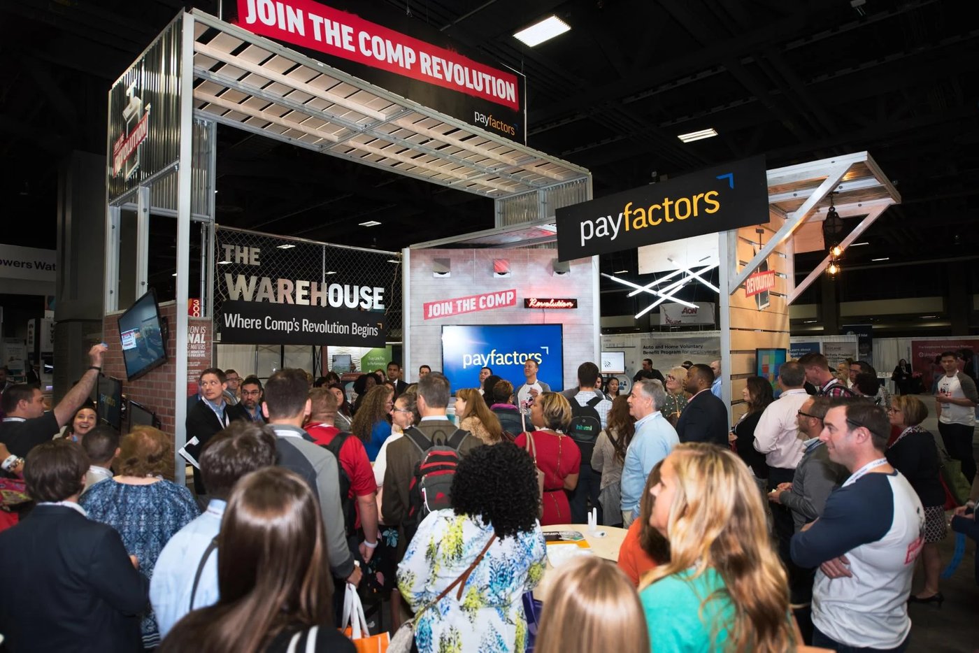 Payfactors experiential booth activation
